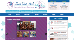 Desktop Screenshot of headoverheelsgym.com